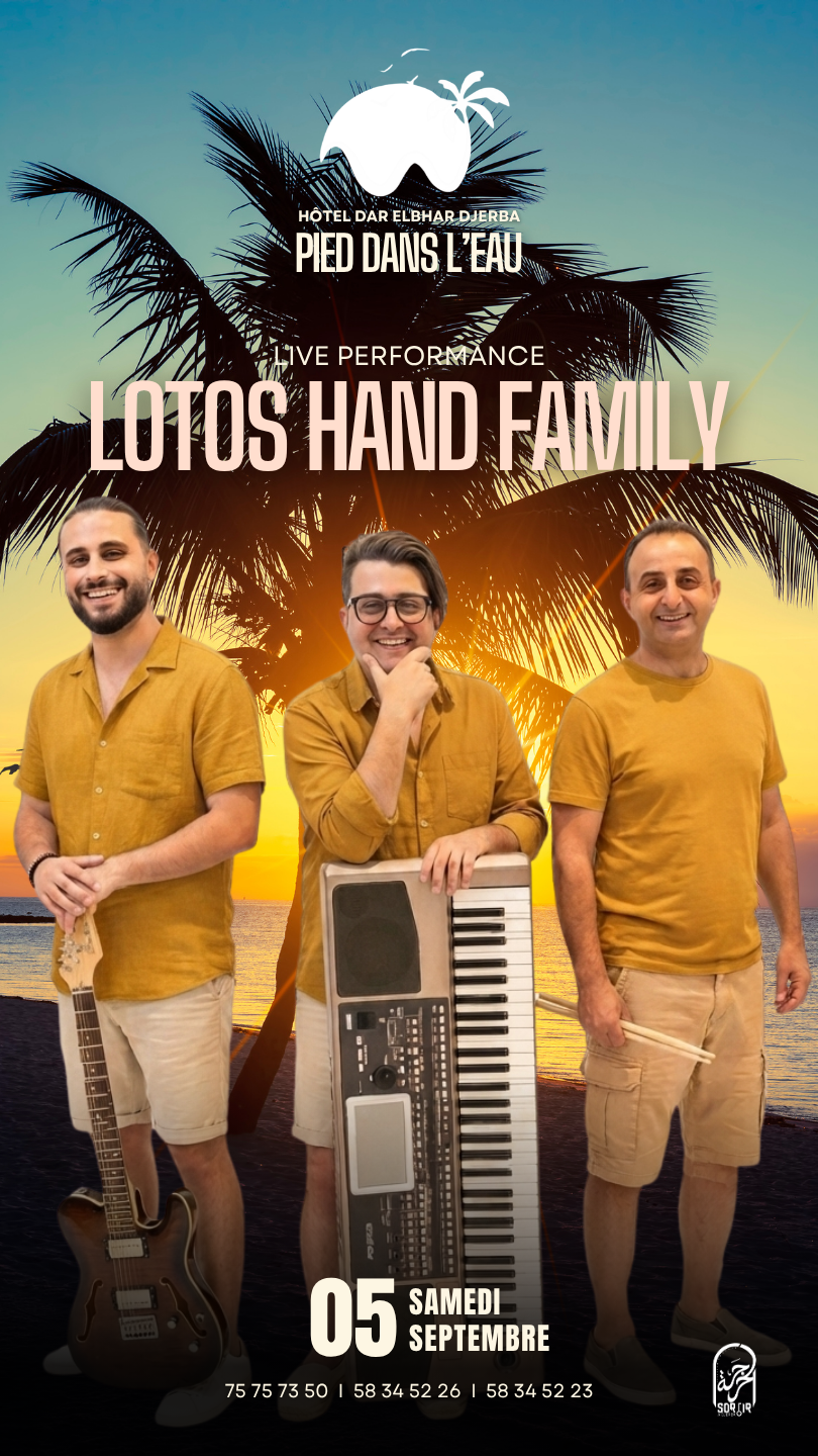 Hôtel Dar ElBhar : Lotos Hand Family - Live Performance