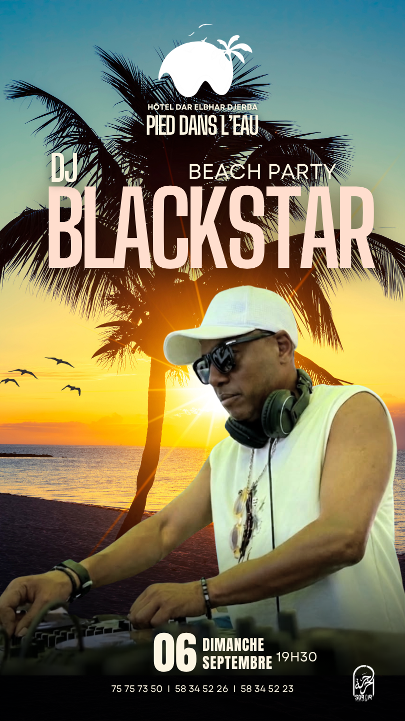 Hôtel Dar ElBhar : Dj Blackstar