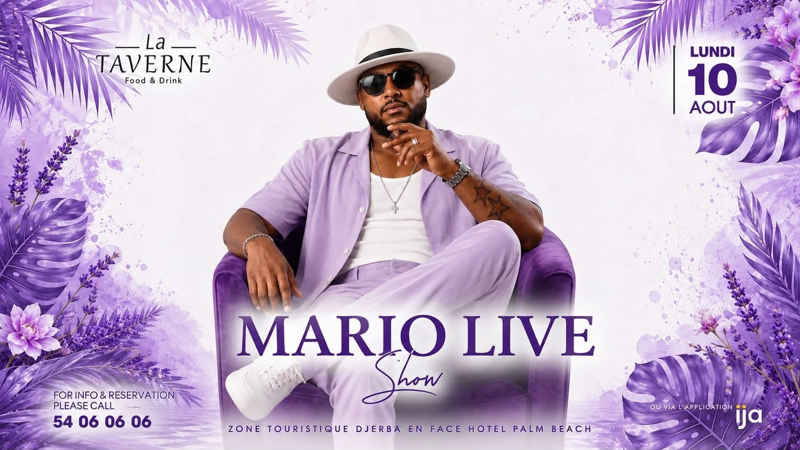 Taverne Djerba : Mario - Live Performance