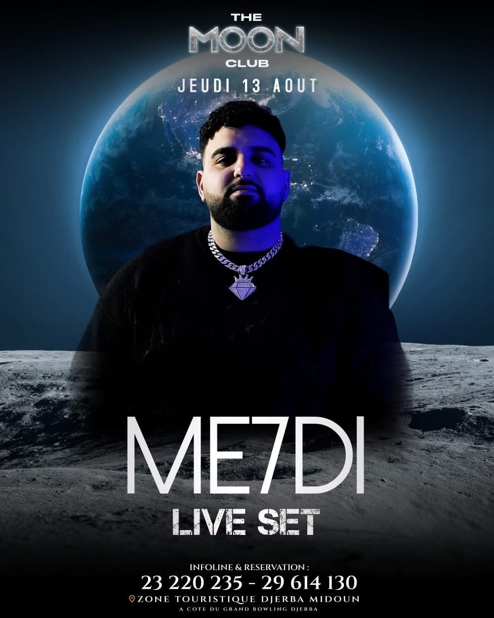 The Moon Club Djerba : Me7di