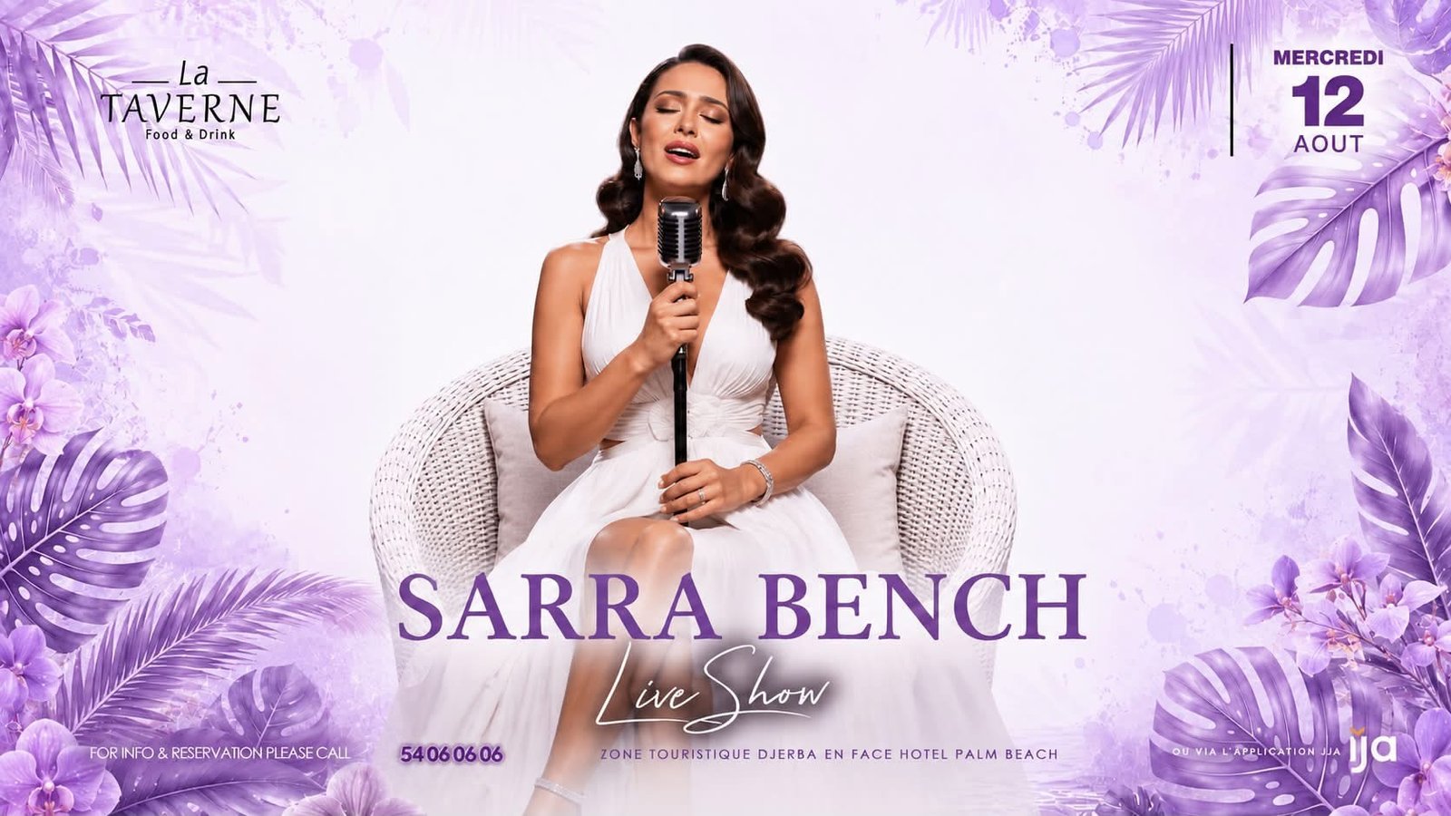 Taverne Djerba : Sarah Bench - Live Performance