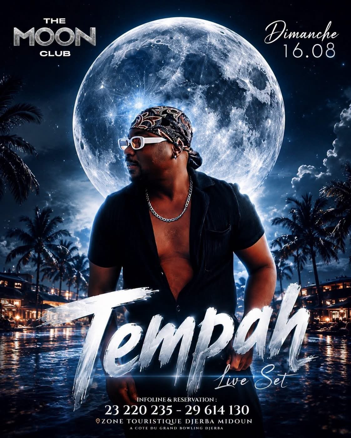 The Moon Club Djerba : Dj Tempah