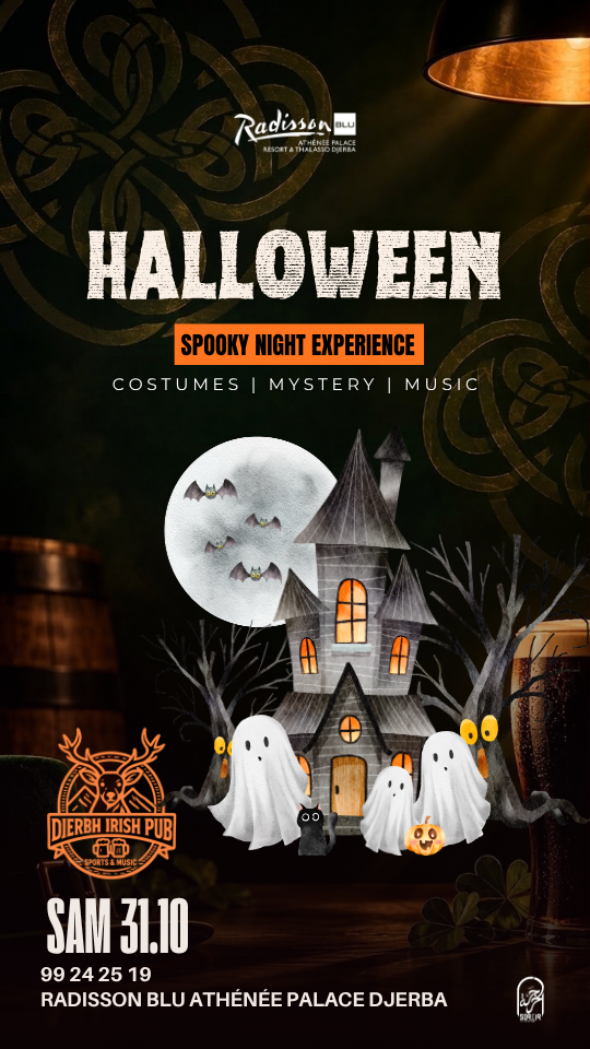 Djerba Irish Pub - Radisson Blu Djerba : Halloween 2026