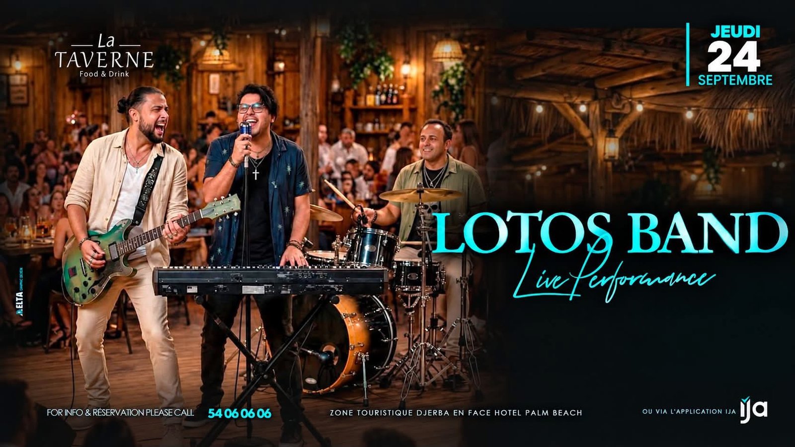 Taverne Djerba : Lotos Band