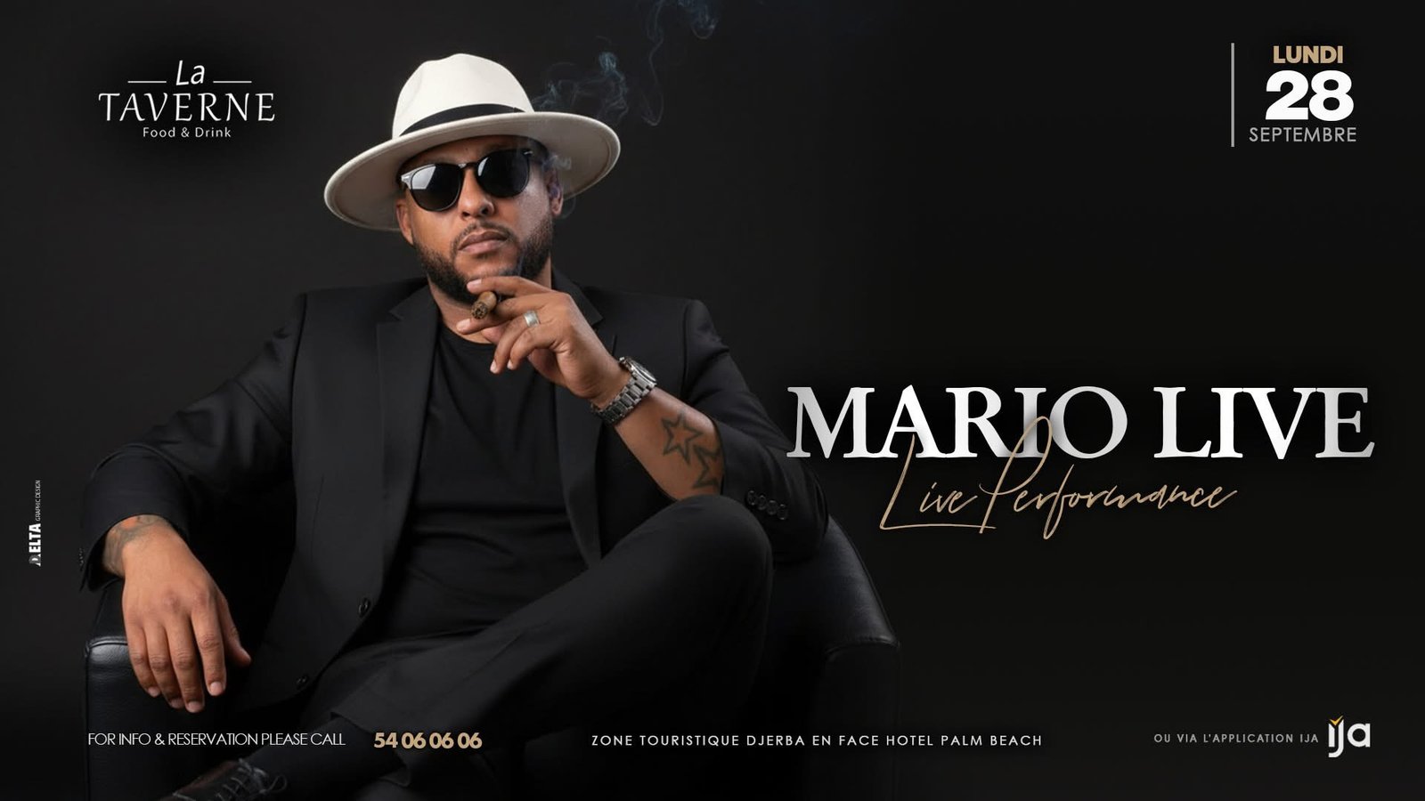 Taverne Djerba : Mario - Live Performance