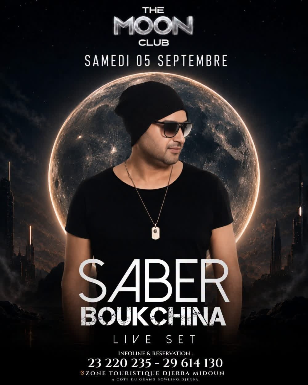 The Moon Club Djerba : Saber Boukhchina