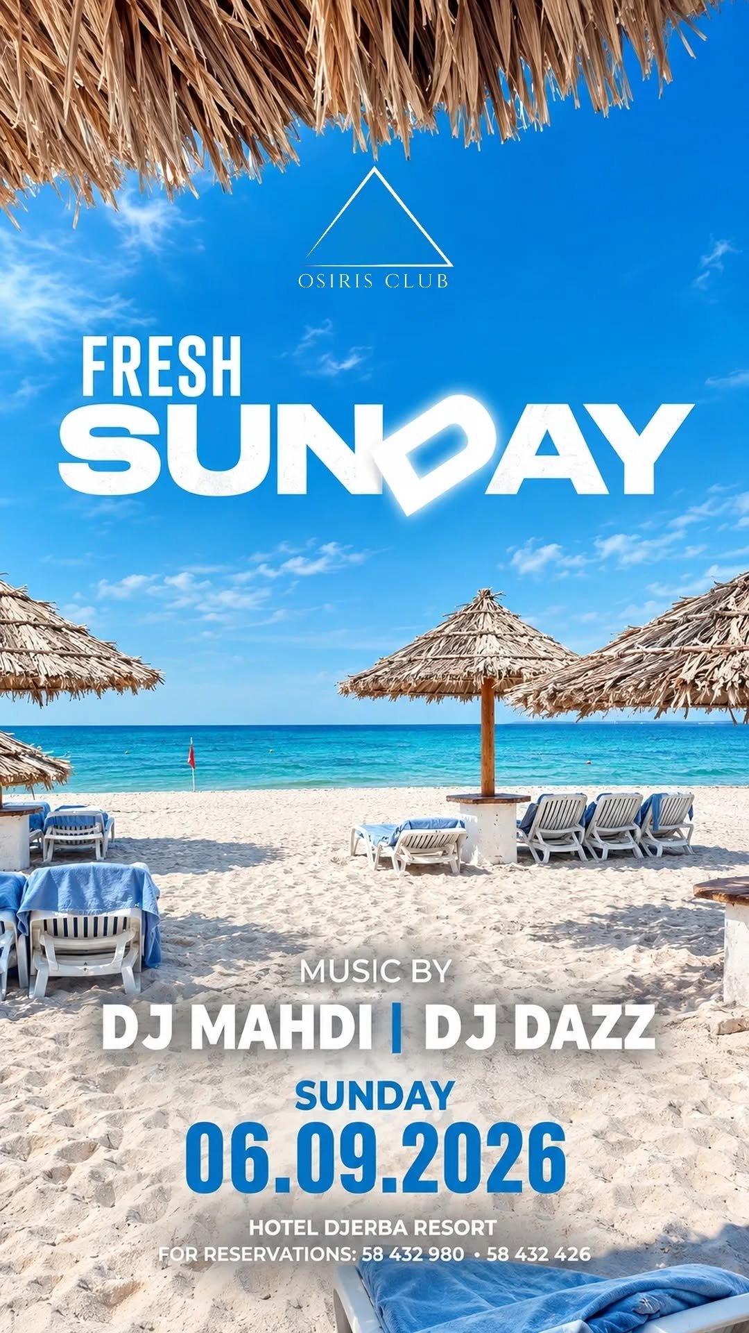 Osiris Club Djerba : Fresh Sunday