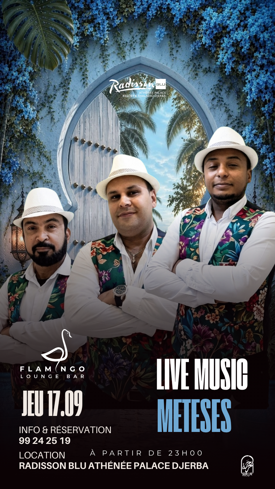 Flamingo Lounge Bar - Radisson Blu Djerba : Meteses - Live Performance