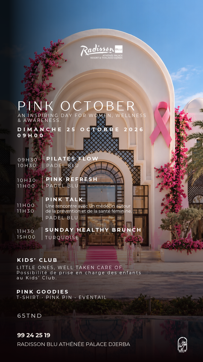 Radisson Blu Djerba : Pink October 2026