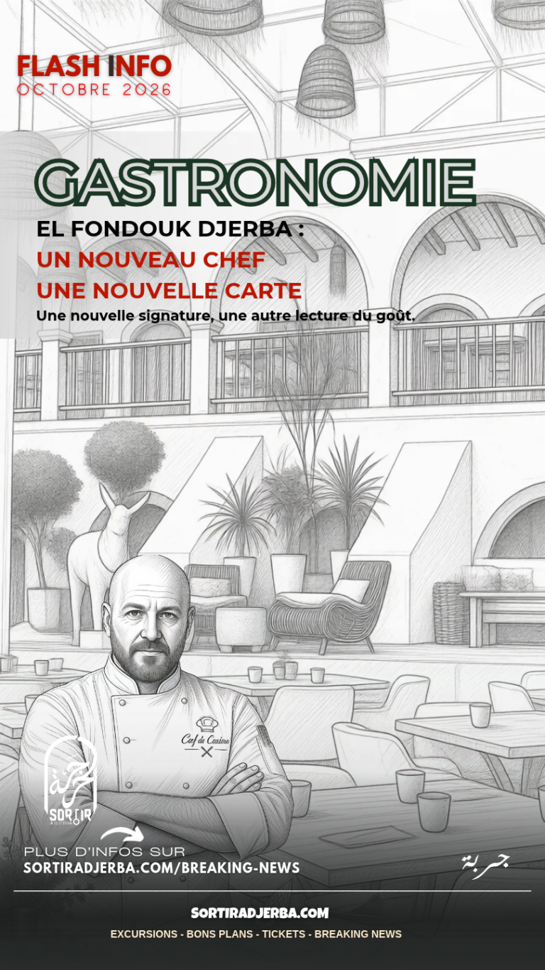 EL FONDOUK Djerba : Une nouvelle signature, une autre lecture du goût.